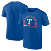 Texas Rangers Lone Star Baseball T-Shirt - Royal - MLB Discount