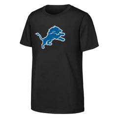 Detroit Lions Outerstuff Youth Primary Logo T-Shirt Black