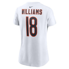 Nike Caleb Williams Chicago Bears Women's Name & Number T-Shirt White