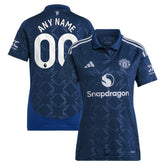Manchester United Women's 2024/25 Away Replica Custom Jersey Navy - Adidas for sale