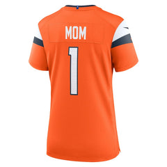 Nike Denver Broncos Women's #1 Mom Game Jersey Orange