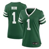 Nike New York Jets Women's #1 Mom Game Jersey Legacy Green