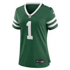 Nike New York Jets Women's #1 Mom Game Jersey Legacy Green