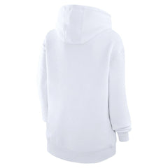Philadelphia Eagles G-III 4Her by Carl Banks Women's Team Logo Graphic Fleece Tri-Blend Pullover Hoodie White
