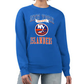New York Islanders G-III 4Her by Carl Banks Women's Team Logo Tri-Blend Fleece Pullover Sweatshirt - Royal - NHL 201612711