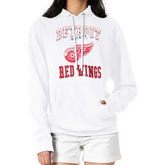 Detroit Red Wings G-III 4Her by Carl Banks Women's Team Logo Tri-Blend Fleece Pullover Hoodie - White - NHL 201612727