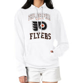 Philadelphia Flyers G-III 4Her by Carl Banks Women's Team Logo Tri-Blend Fleece Pullover Hoodie - White - NHL 201612746