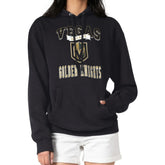 Vegas Golden Knights G-III 4Her by Carl Banks Women's Team Logo Tri-Blend Fleece Pullover Hoodie - Black - NHL 201612759