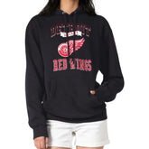 Detroit Red Wings G-III 4Her by Carl Banks Women's Team Logo Tri-Blend Fleece Pullover Hoodie - Black - NHL 201612816