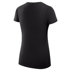 Oklahoma City Thunder G-III 4Her by Carl Banks Women's Super-Slim Fit Lightweight Team Logo V-Neck T-Shirt Black