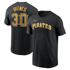 Paul Skenes Pittsburgh Pirates Nike Fuse Name & Number T-Shirt - Black - Nike Sale