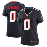 Nike Azeez Al-Shaair Houston Texans Women's Team Game Jersey Navy