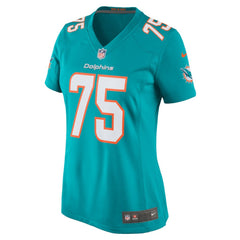 Nike Jack Driscoll Miami Dolphins Women's Team Game Jersey Aqua