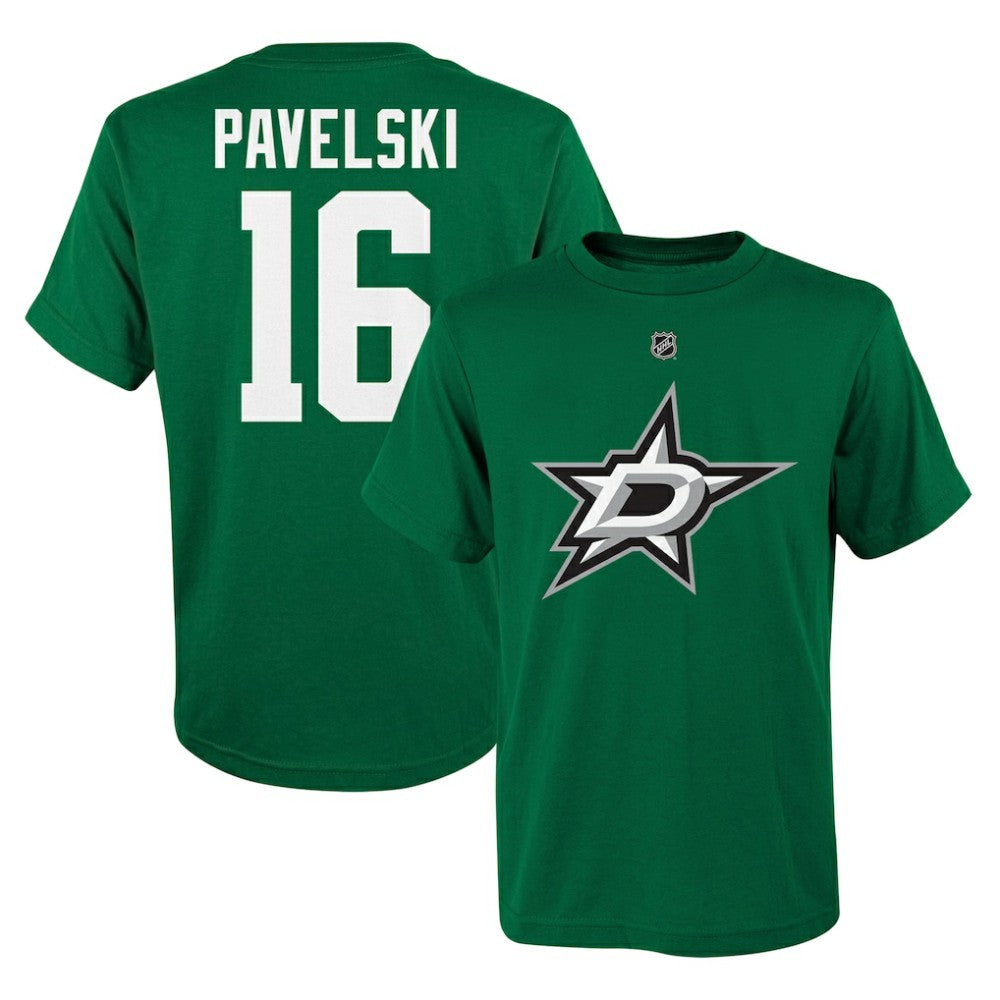 Joe Pavelski Dallas Stars Youth Player Name & Number T-Shirt - Kelly Green - NHL 201621683