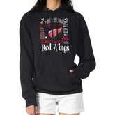 Detroit Red Wings G-III 4Her by Carl Banks Women's Collage Team Graphic Tri-Blend Fleece Pullover Hoodie - Black - NHL 201622892