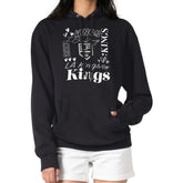 Los Angeles Kings G-III 4Her by Carl Banks Women's Collage Team Graphic Tri-Blend Fleece Pullover Hoodie - Black - NHL 201622893