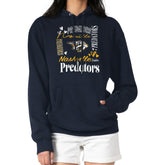 Nashville Predators G-III 4Her by Carl Banks Women's Collage Team Graphic Tri-Blend Fleece Pullover Hoodie - Navy - NHL 201622928