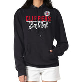 LA Clippers G-III 4Her by Carl Banks Women's Graphics Fleece Pullover Hoodie Black