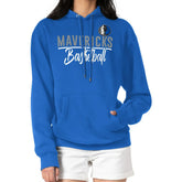 Dallas Mavericks G-III 4Her by Carl Banks Women's Graphics Fleece Pullover Hoodie Blue