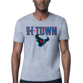 Houston Texans Starter H-Town Graphic T-Shirt Heather Gray