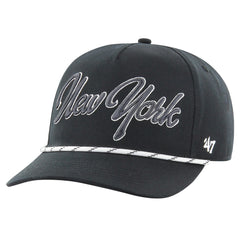 47 brand New York Jets '47 Overhand Speckle Hitch Adjustable Hat Black