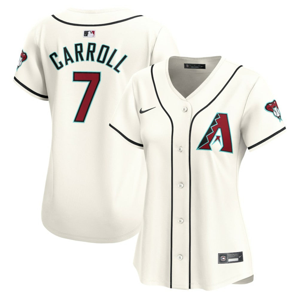 Corbin Carroll Arizona Diamondbacks Nike Women's Home Limited Player Jersey - White - Nike on Sale