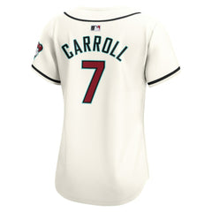 Corbin Carroll Arizona Diamondbacks Nike Women's Home Limited Player Jersey - White - Nike on Sale