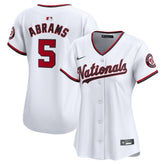 CJ Abrams Washington Nationals Nike Women's Home Limited Player Jersey - White - Nike Sale