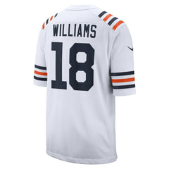Nike Caleb Williams Chicago Bears 2024 NFL Draft 2nd Alternate Game Player Jersey White