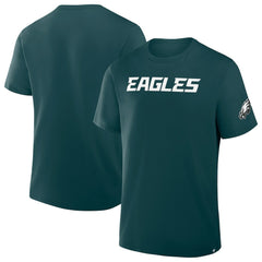 Fanatics Philadelphia Eagles Option Route Legacy T-Shirt Midnight Green