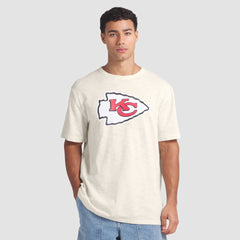 Fanatics Kansas City Chiefs Slub T-Shirt Cream