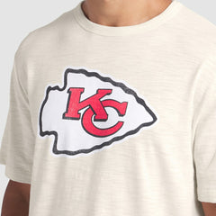Fanatics Kansas City Chiefs Slub T-Shirt Cream