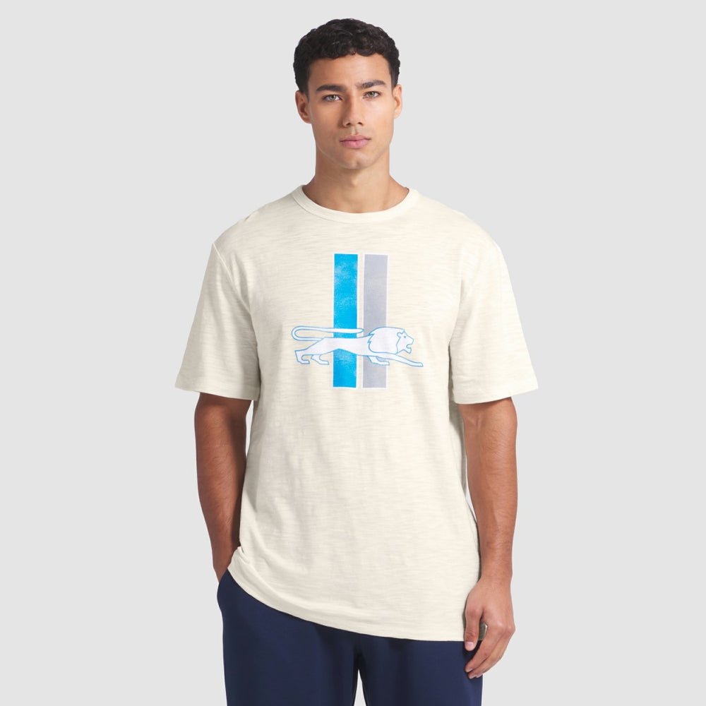 Fanatics Detroit Lions Slub T-Shirt Cream