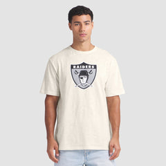 Fanatics Las Vegas Raiders Slub T-Shirt Cream