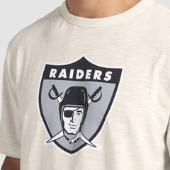 Fanatics Las Vegas Raiders Slub T-Shirt Cream