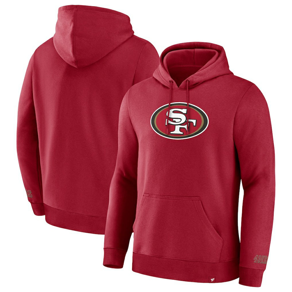 Fanatics San Francisco 49ers Pylon Cam Legacy Pullover Hoodie Scarlet