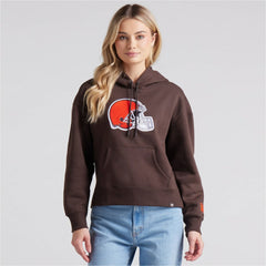 Fanatics Cleveland Browns Women's Legacy Fleece Pullover Hoodie Brown