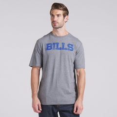 Fanatics Buffalo Bills Pass Rush Tri-Blend T-Shirt Heather Gray