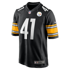 Nike Payton Wilson Pittsburgh Steelers Game Jersey Black