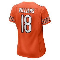 Nike Caleb Williams Chicago Bears Women's Alternate Game Jersey Orange