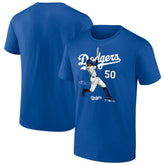 Mookie Betts Los Angeles Dodgers Player Swing T-Shirt - Royal - MLB Online