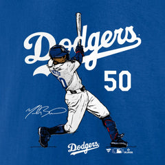 Mookie Betts Los Angeles Dodgers Player Swing T-Shirt - Royal - MLB Online
