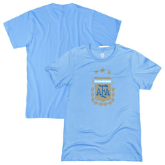 Argentina National Team 1863FC Badge T-Shirt Light Blue