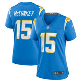 Nike Ladd McConkey Los Angeles Chargers Women's Game Jersey Powder Blue