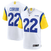 Nike Blake Corum Los Angeles Rams Game Jersey White