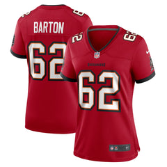Nike Graham Barton Tampa Bay Buccaneers Women's Game Jersey Red