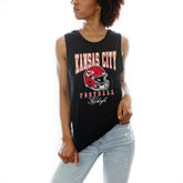 Kansas City Chiefs Gameday Couture Women's Preseason Opener Racerback Tank Top Black