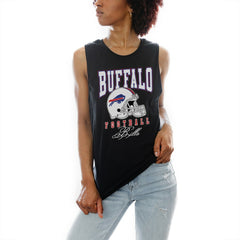 Buffalo Bills Gameday Couture Women's Preseason Opener Racerback Tank Top Black