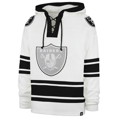 47 brand Las Vegas Raiders '47 After Image Superior Lacer with Hood White