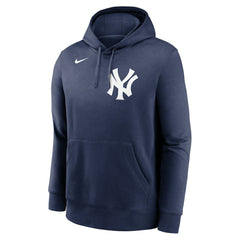 Derek Jeter New York Yankees Nike Player Name & Number Club Pullover Hoodie - Navy - Nike Lifestyle